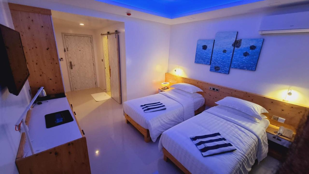 Luau Beach Inn, Maldives Fulidhoo Exterior foto
